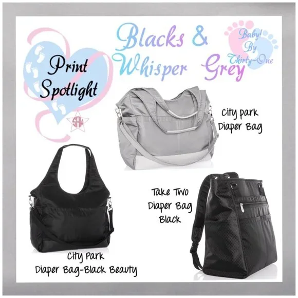 Thirty-One City Park Bag in Black NWOT - Picture 2 of 9